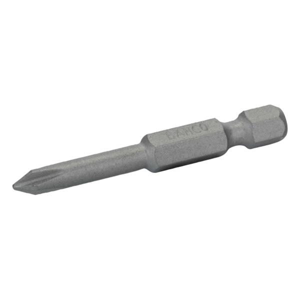 BAHCO PUNTA EST&aacute;NDAR 1/4" Y 50 MM PARA TORNILLOS PHILLIPS PH2 (5 PIEZAS/CAJA DE PL&aacute;STICO)
