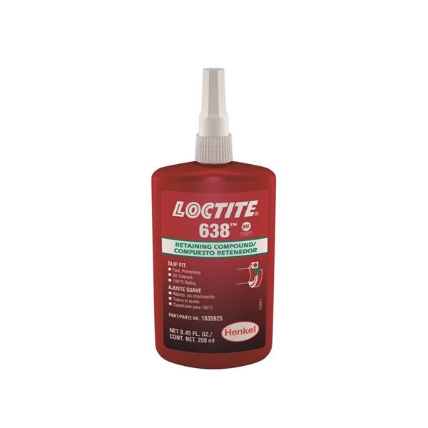 LOCTITE 638 BOTELLA RETENEDOR MONTAJES HOLGADOS 50 ML