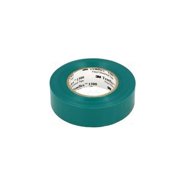 3M&trade; CINTA AISLANTE PVC Temflex&trade; 165 19mm x 20m Verde