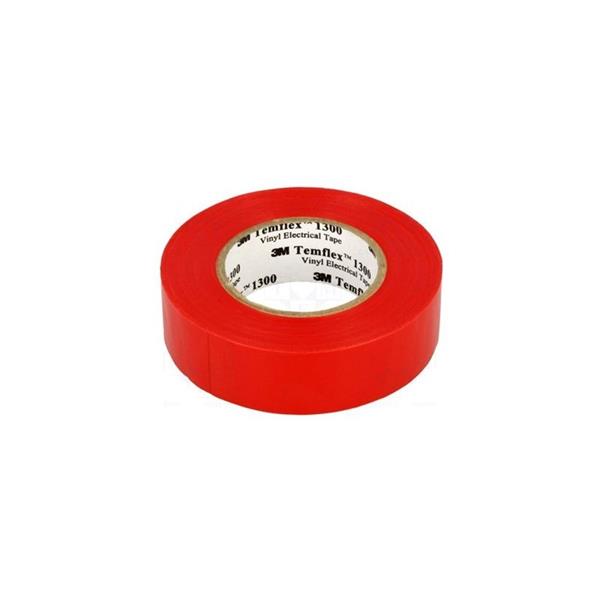 3M&trade; CINTA AISLANTE PVC Temflex&trade; 165 19mm x 20m Rojo