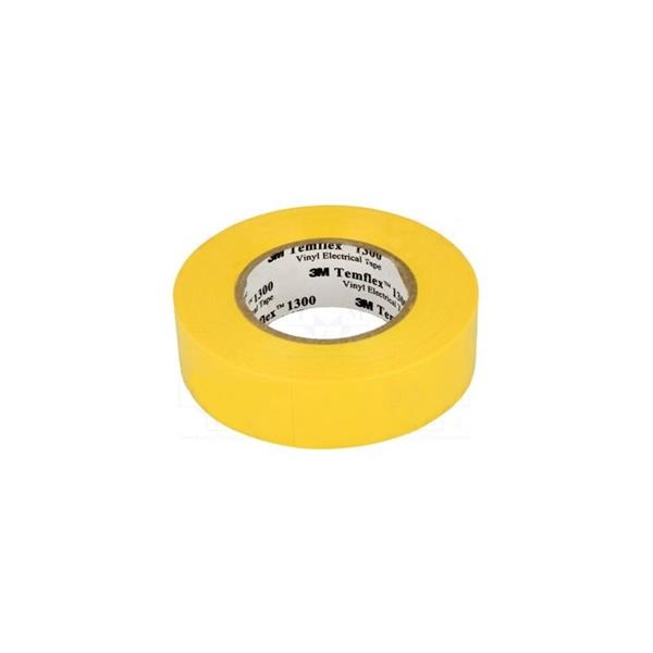 3M&trade; CINTA AISLANTE PVC Temflex&trade; 165 19mm x 20m Amarillo