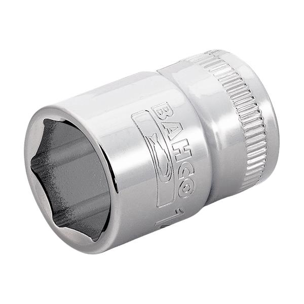 BAHCO VASO CON CUADRADILLO DE 3/8" Y PERFIL HEXAGONAL DE  6 MM