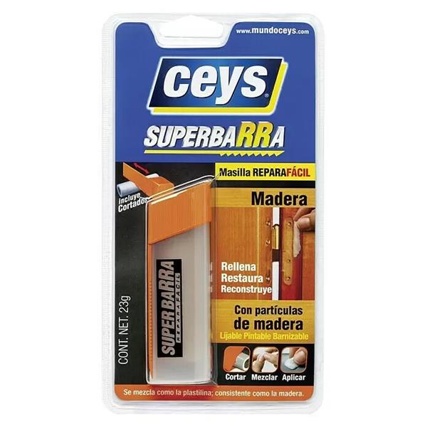 MASILLA REPARADORA SUPERBARRA MADERA 23G