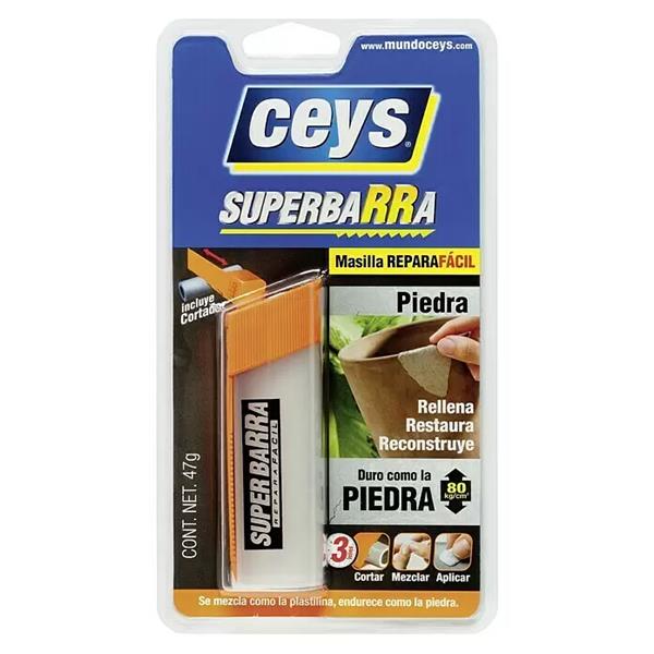 MASILLA REPARADORA SUPERBARRA PIEDRA 47G