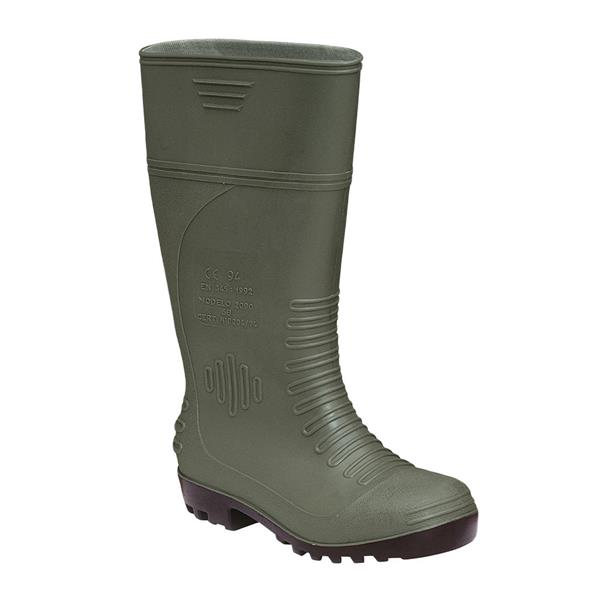 BOTA AGUA SEGURIDAD S5 CA&Ntilde;A ALTA 2091 VERDE TALLA 45