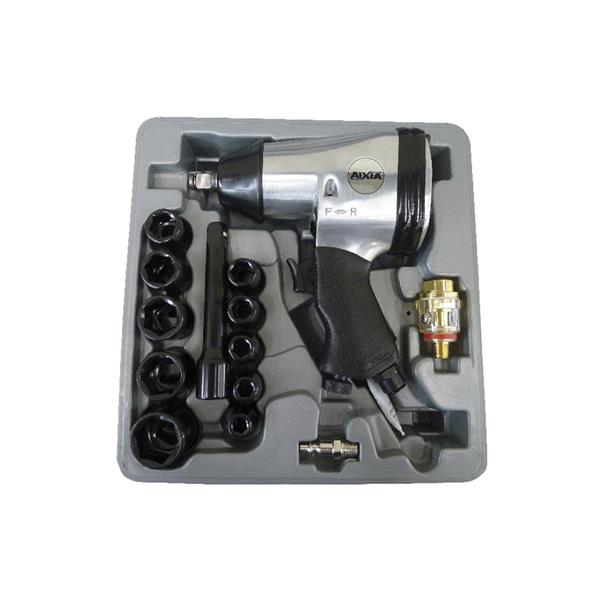 AIXIA LLAVE IMPACTO PISTOLA 1/2 M16 CON KIT ACCESORIOS