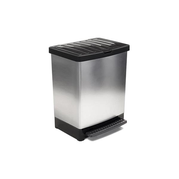 CUBO PEDAL 25L TREND METALIZADO