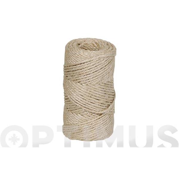 BOBINA SISAL TORCIDO 3/4 A 3 CABOS &Oslash; 3,5 MM  700 GR