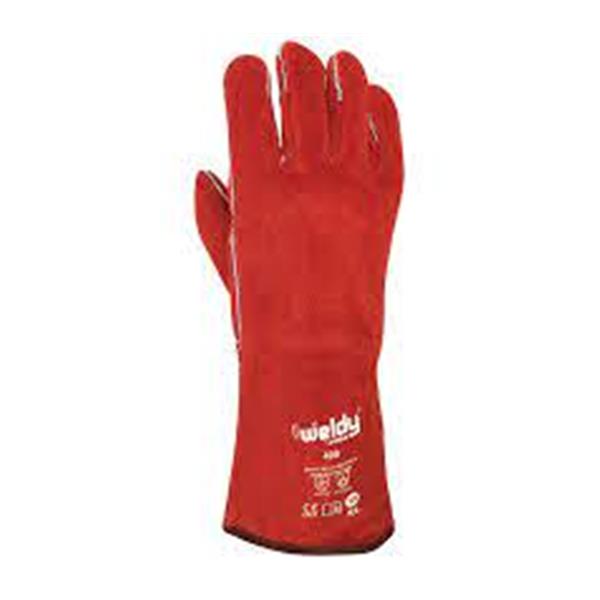 GUANTE SOLDAR 408 ROJO T-10 (UN1)