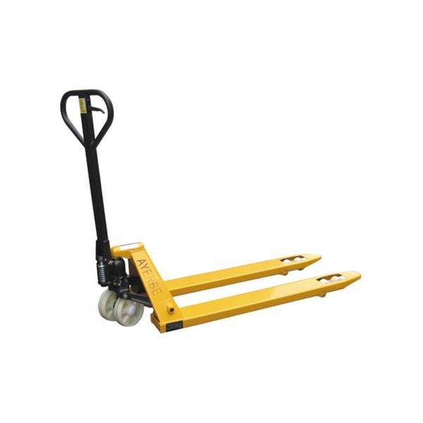 TRANSPALETA MANUAL 2500 KG RUEDAS NYLON
