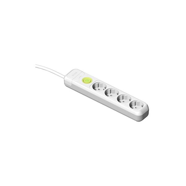 BASE MULTIPLE CON INTERRUPTOR 4 TOMAS