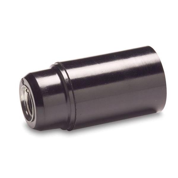 PORTALAMPARAS LISO E-14 NEGRO