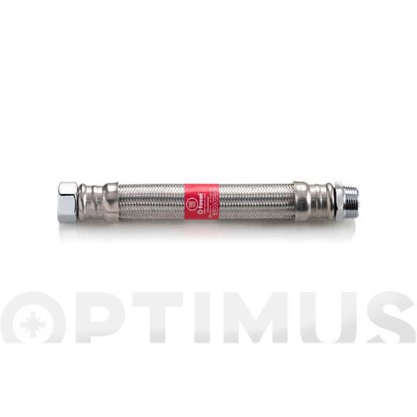 CONEXION FLEXIBLE INOX PRESION M 1"-H 1-40 CM
