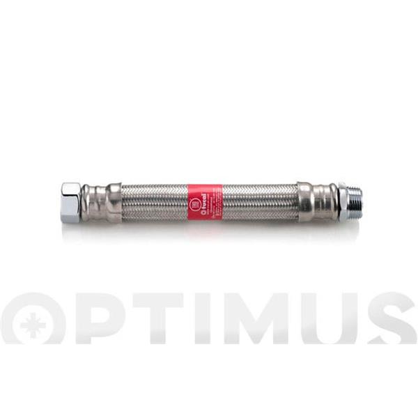 CONEXION FLEXIBLE INOX PRESION M 1"-H 1-60 CM