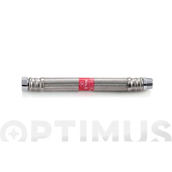 CONEXION FLEXIBLE INOX PRESION M3/4-H3/4- 40CM