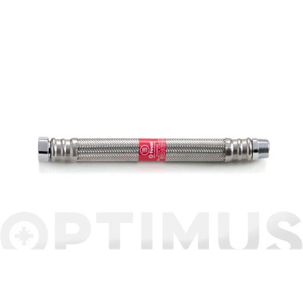 CONEXION FLEXIBLE INOX PRESION M3/4-H3/4- 60 CM