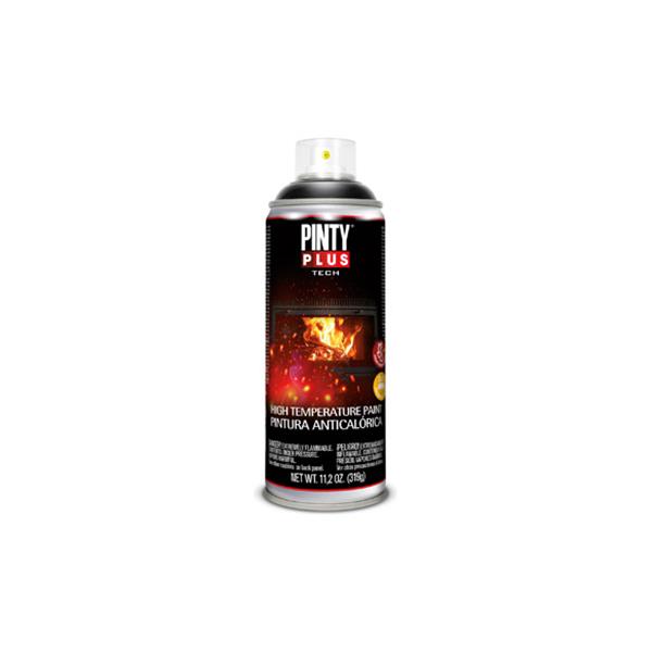 PINTURA ANTICALORICA SPRAY TECH  520 CC RAL 9005 NEGRO