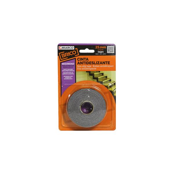 CINTA ANTIDESLIZANTE RANGER 25 MM X 5 MT NEGRA