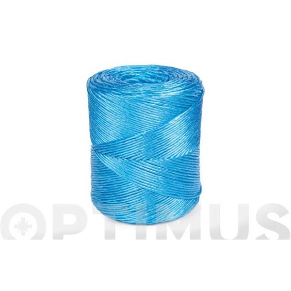 HILO RAFIA POLIPROPILENO 1 CABO 400 M/KG &Oslash; 2,3 MM 700 GRS AZUL