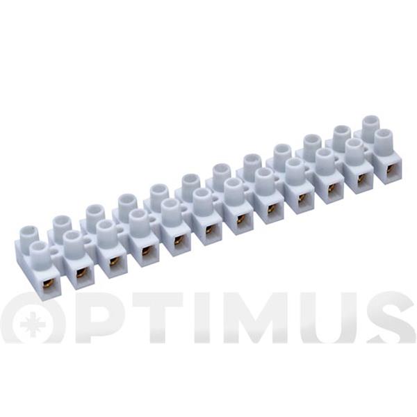 REGLETA CONEXION ELEC HOMOLOG. 6MM 41A BLANCO
