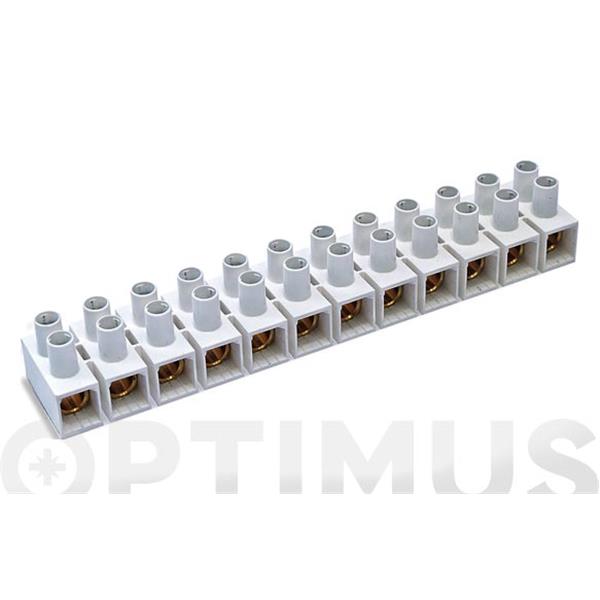 REGLETA CONEXION ELEC HOMOLOG. 25MM 125A BLANCO