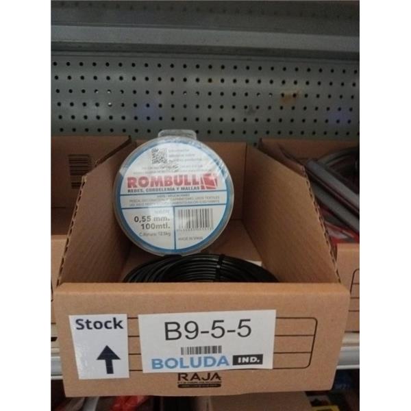 HILO PESCA-BRICOLAJE NYLON 0.55 MM 100 MT