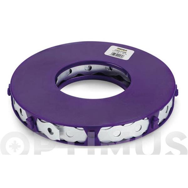 CINTA PERFORADA GALVANIZADA ROLLO 10 M