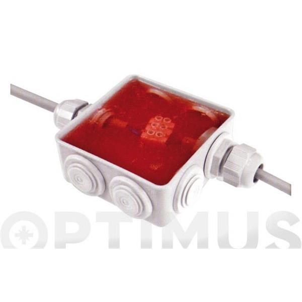 CONNEXION ANTIHUMEDAD CON GEL AISLANTE 80X80X36MM