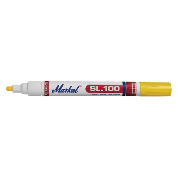 ROTULADOR PERMANENTE DE PINTURA SL-100 AMARILLO