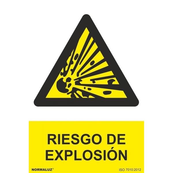 SE&Ntilde;AL ADVERTENCIA RIESGO DE INCENDIO               490X345 MM