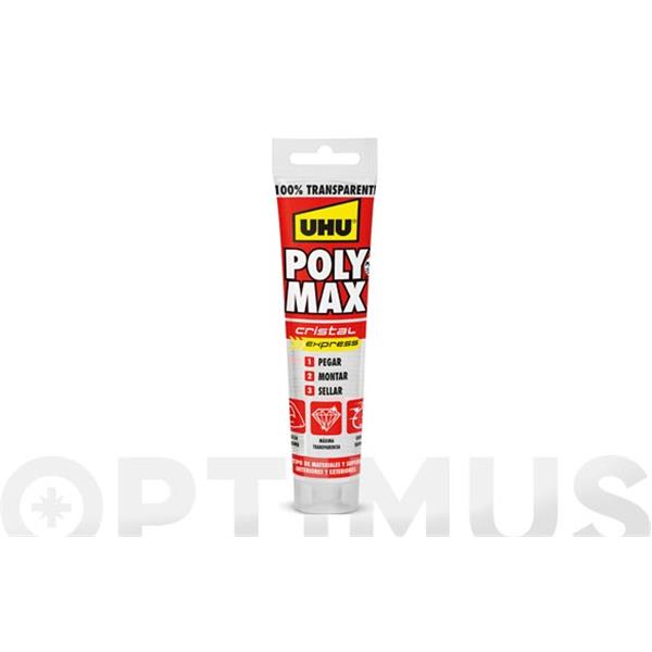 ADHESIVO MONTAJE SELLADOR POLY MAX EXPRESS 115 GR CRISTAL