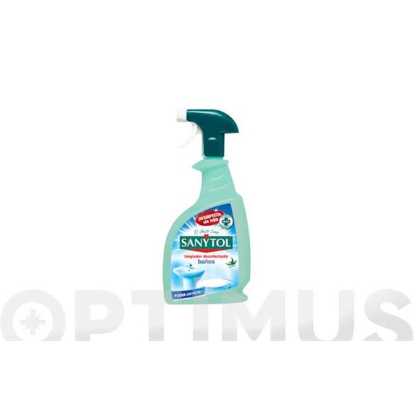 LIMPIADOR DESINFECTANTE BA&Ntilde;OS 750 ML PISTOLA