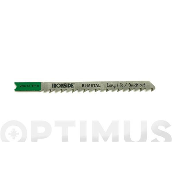 HOJA SIERRA CALAR PARA MADERA U101 DF 5 UDS RECTO FINO. LOGITUD 100 MM