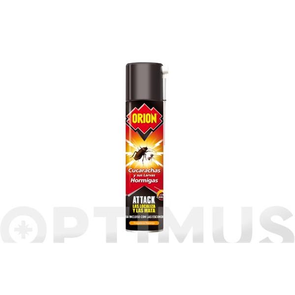 INSECTICIDA RASTREROS CUCARACHAS Y HORMIGAS  520 CC  'ATTACK'