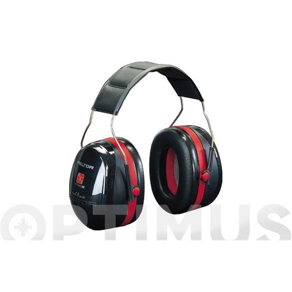 3M PROTECTOR AUDITIVO PELTOR OPTIME III SNR 35 DB ROJO/NEGRO