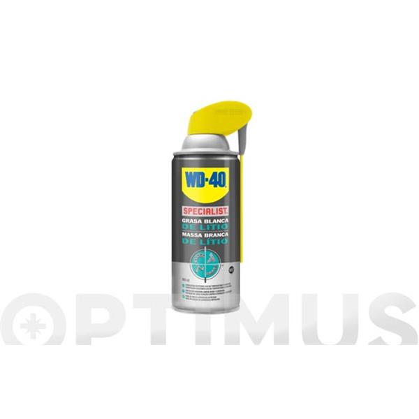 WD40 GRASA BLANCA DE LITIO SPRAY DOBLE ACCION 400 ML SPECIALIST
