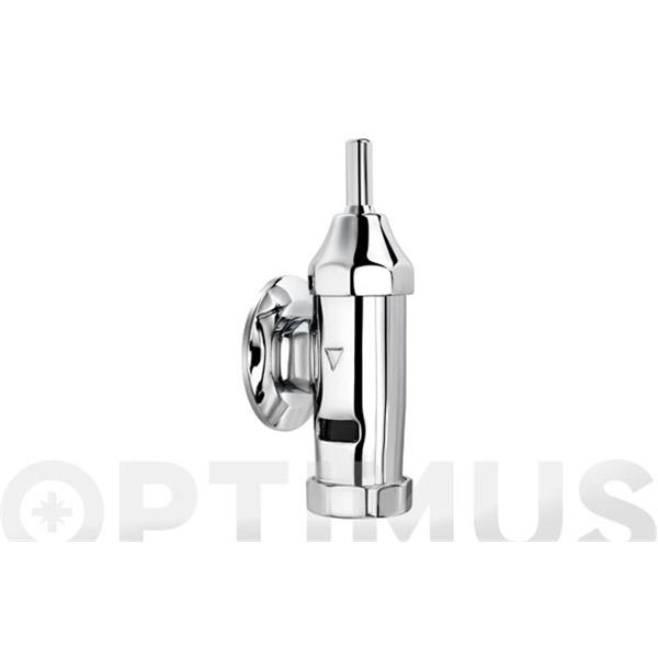 GRIFO PULSADOR DESCARGA TEMPORIZADA 1000 M INODORO FLUXOMETRO 3/4" CROMO