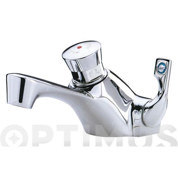 GRIFO LAVABO TEMPORIZADO 3000  MEZCLADOR CROMO
