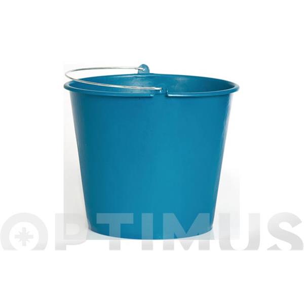 CUBO PLASTICO 12 L AZUL