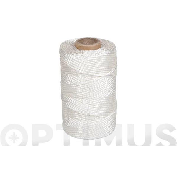 CORDON RIEL POLIPROPILENO STOR CON ALMA &Oslash; 2,5 MM 200 MT BLANCO