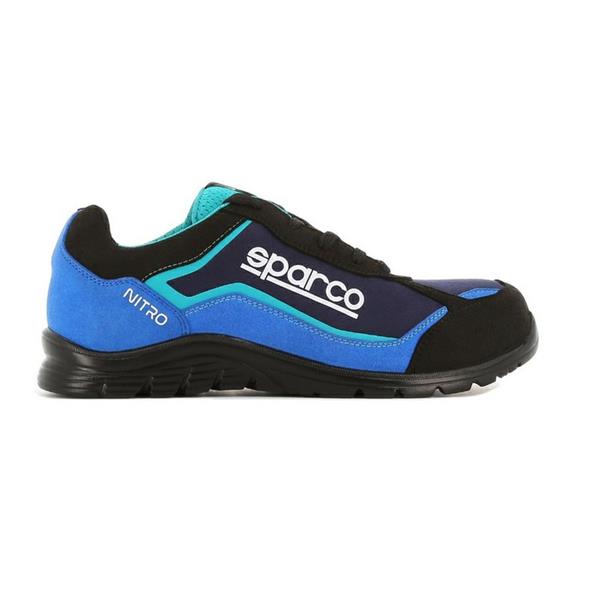 SPARCO ZAPATO NITRO DEPORT NEGRO/AZUL S3  T 48