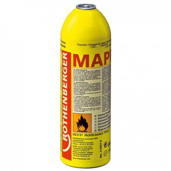CARTUCHO GAS CON VALVULA 750 ML MAPP GAS  7/16"