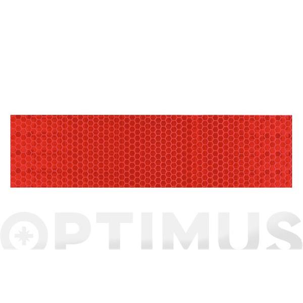 CINTA ADHESIVA SE&Ntilde;ALIZACION REFLECTANTE 33 M X 50 MM ROJA