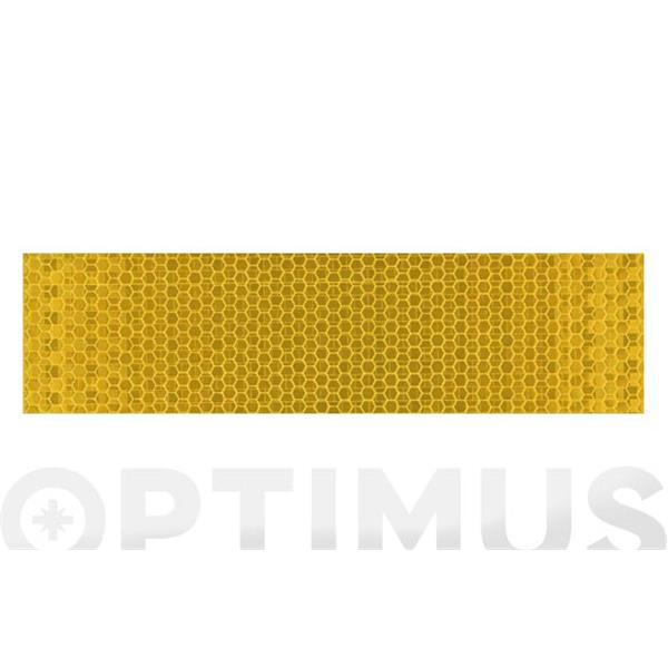 CINTA ADHESIVA SE&Ntilde;ALIZACION REFLECTANTE 33 M X 50 MM AMARILLA