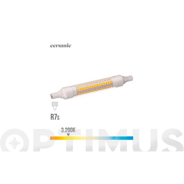 LAMPARA  LINEAL LED 360&ordm; R7S 78 MM 5,5 W LUZ CALIDA