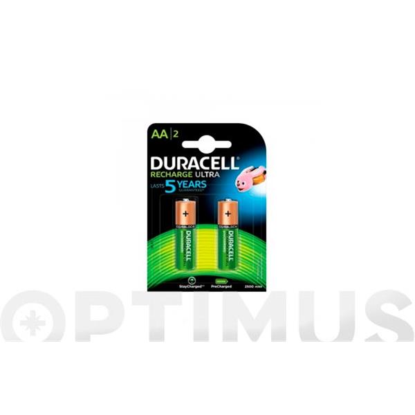 PILA RECARGABLE ULTRA DURACELL AA LR06 BL.2