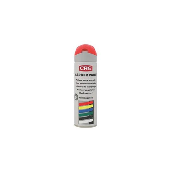 MARCADOR DE PINTURA PARA OBRAS MARKERPAINT 500 ML ROJO FLUO