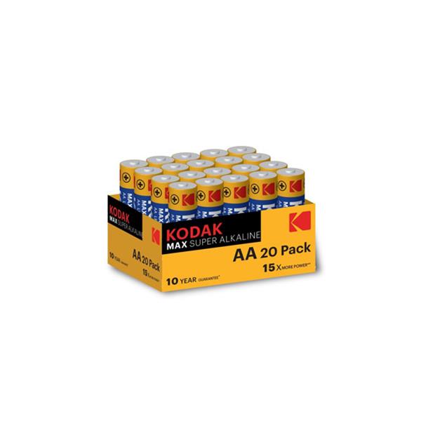PILA ALCALINA MAX LR06 AA CAJA 20 UNIDADES