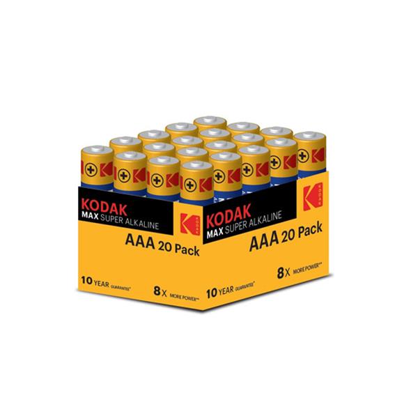 PILA ALCALINA MAX LR03 AAA CAJA 20 UNIDADES