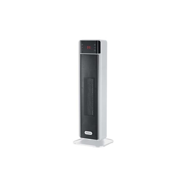 CALEFACTOR TORRE CERAMICO OSCILANTE TIMER Y MANDO 2000 W BLANCO